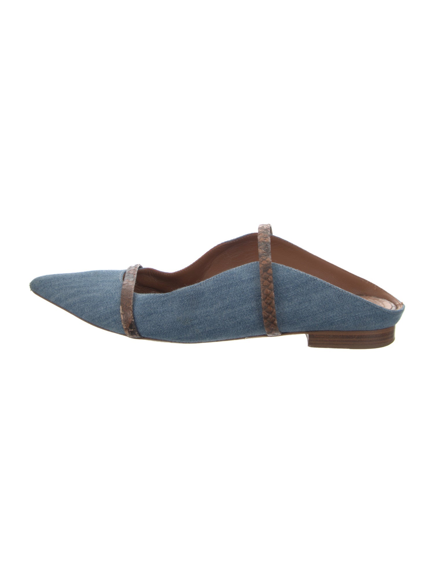 Malone Souliers Denim Mules