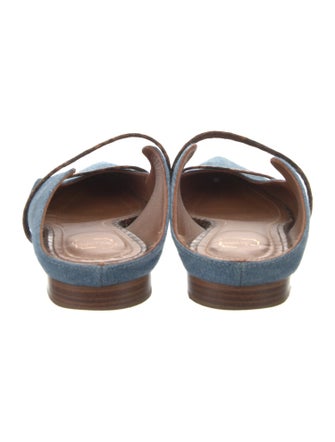 Malone Souliers Denim Mules