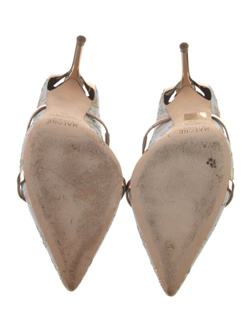 Malone Souliers Floral Print Mules