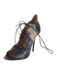 Malone Souliers Leather Slingback Sandals