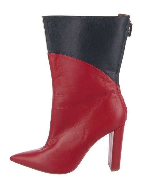 Malone Souliers Leather Colorblock Pattern Boots