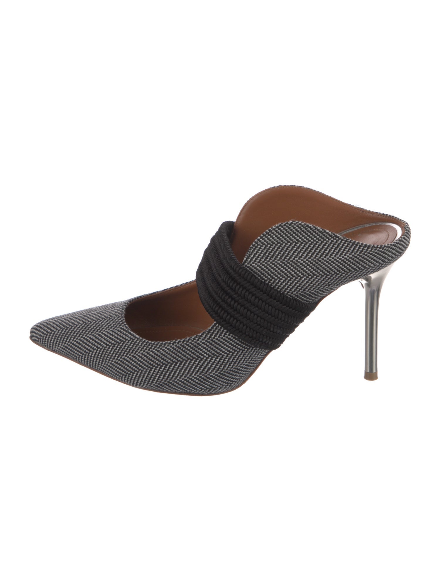 Malone Souliers Colorblock Pattern Mules