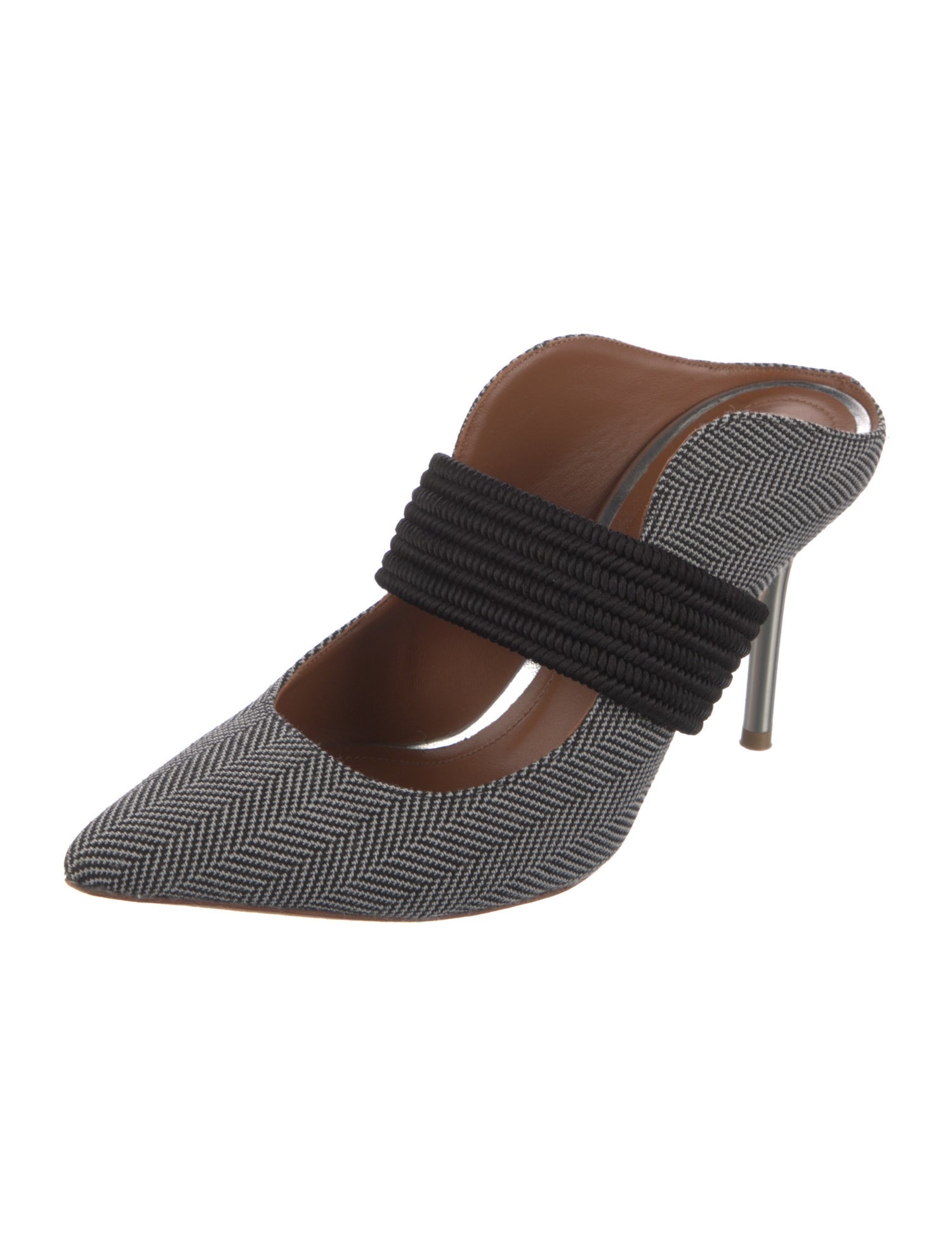 Malone Souliers Colorblock Pattern Mules