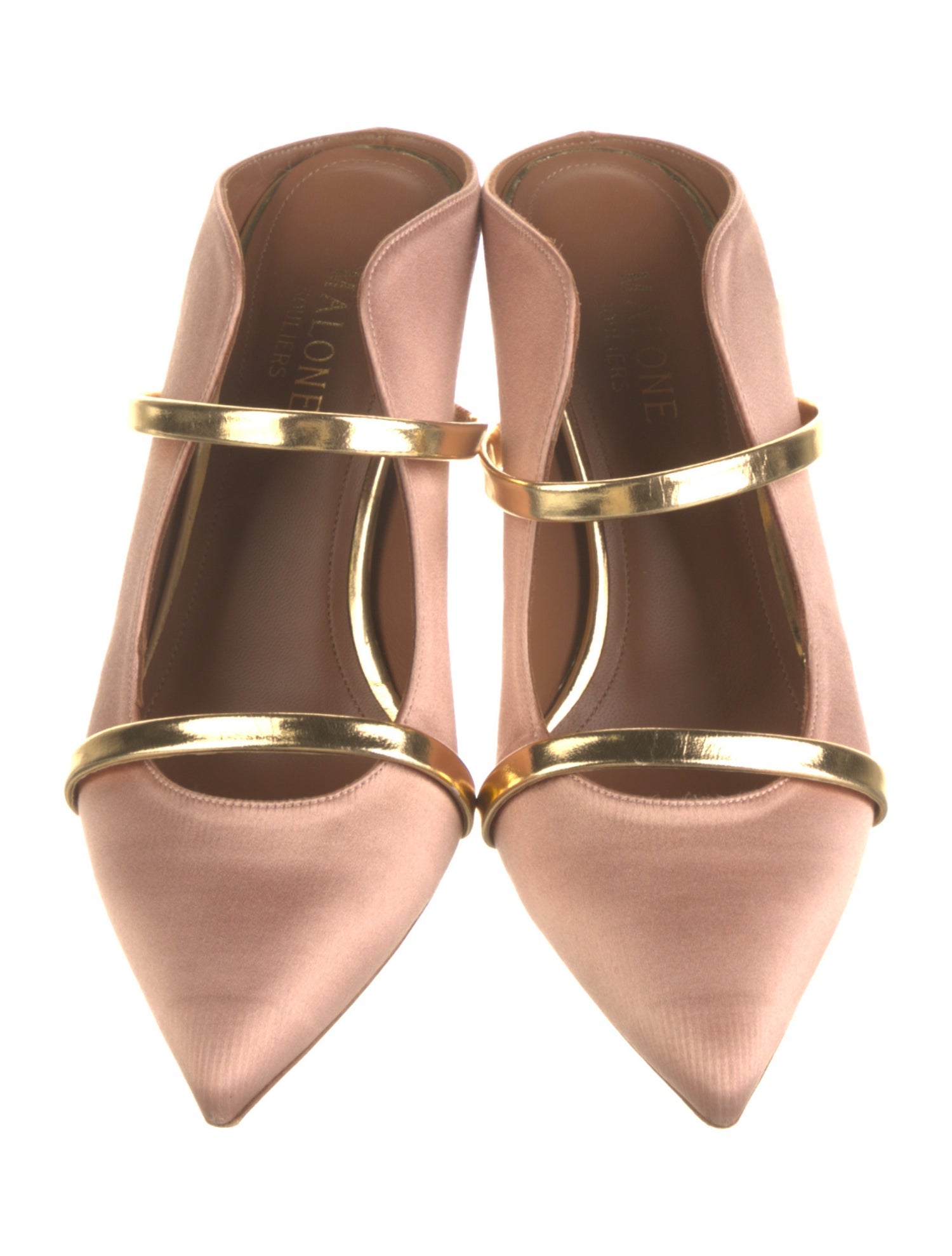 Malone Souliers Satin Mules