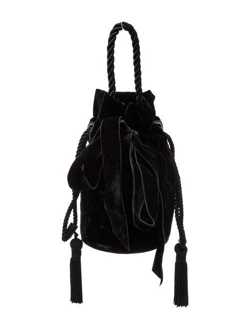 Malone Souliers Velvet Bucket Bag