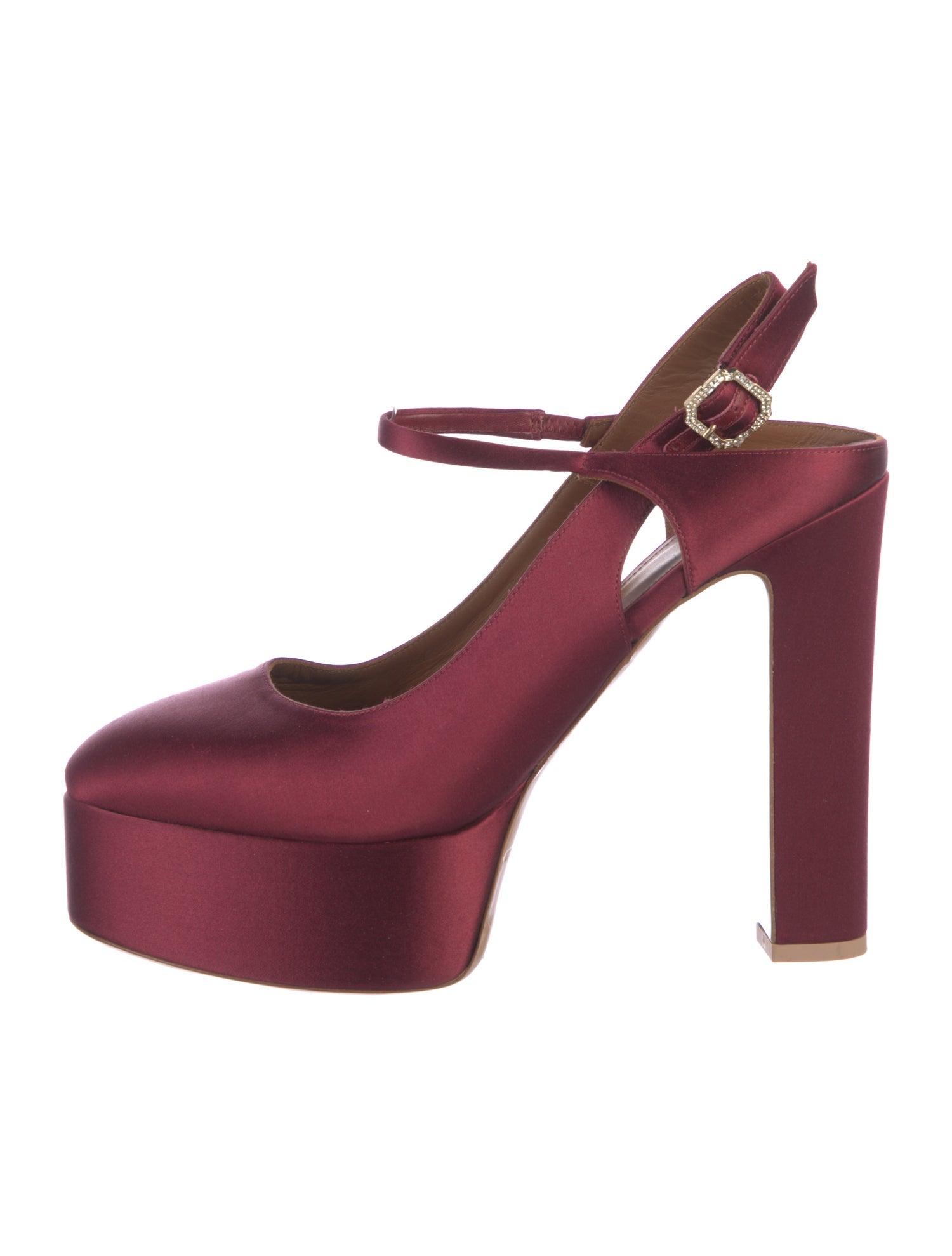 Malone Souliers Satin Slingback Pumps