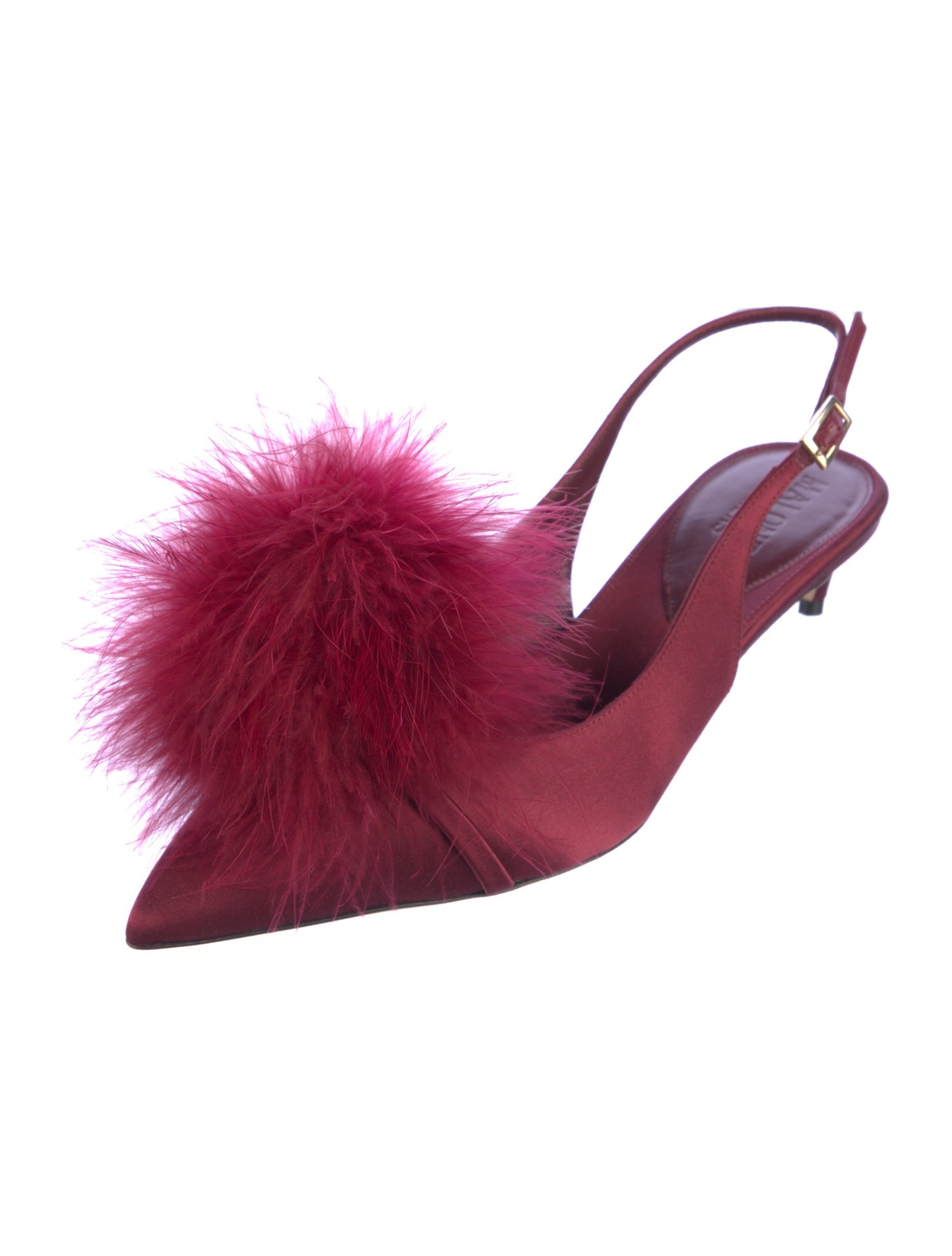 Malone Souliers Satin Slingback Pumps