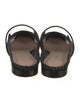 Malone Souliers Mesh Leather Trim Embellishment Mules