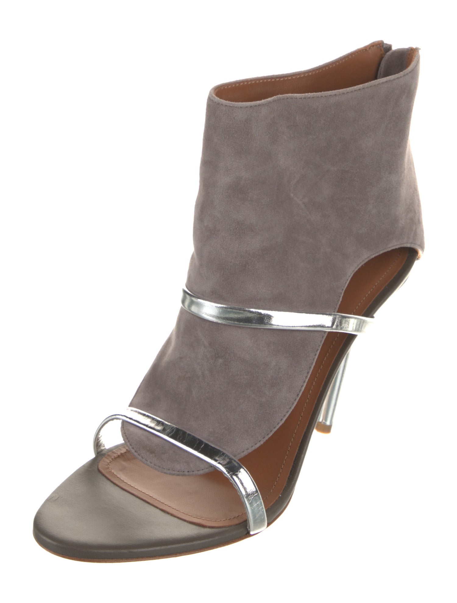 Malone Souliers Suede Colorblock Pattern Boots