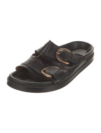 Malone Souliers Leather Slides