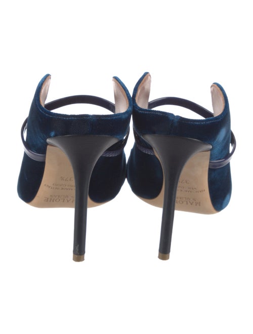 Malone Souliers Velvet Mules