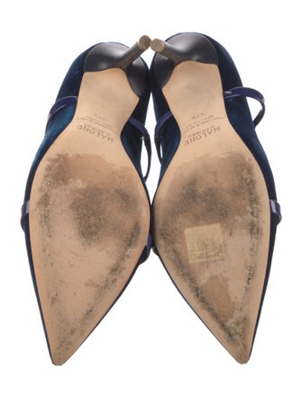 Malone Souliers Velvet Mules