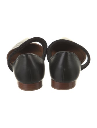 Malone Souliers Leather D'Orsay Flats