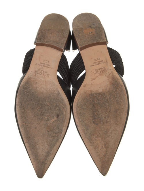 Malone Souliers Leather D'Orsay Flats