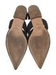 Malone Souliers Leather D'Orsay Flats