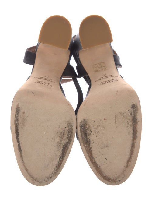 Malone Souliers Satin Slingback Pumps