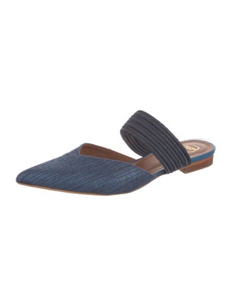 Malone Souliers Denim Mules