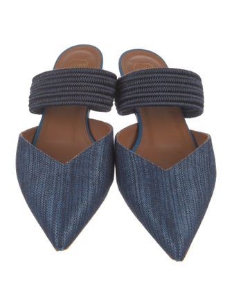 Malone Souliers Denim Mules