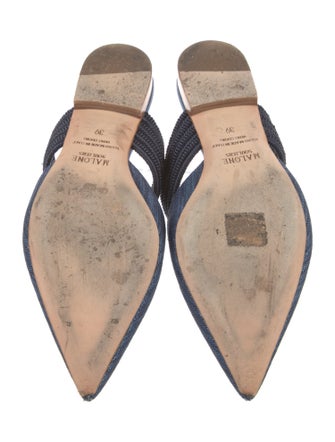 Malone Souliers Denim Mules