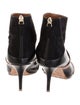 Malone Souliers Leather Colorblock Pattern Boots