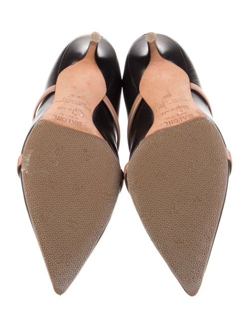 Malone Souliers Leather Colorblock Pattern Boots