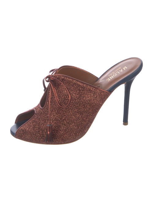 Malone Souliers Glitter Accents Mules