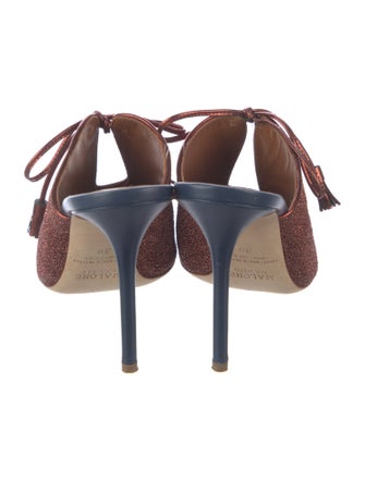 Malone Souliers Glitter Accents Mules