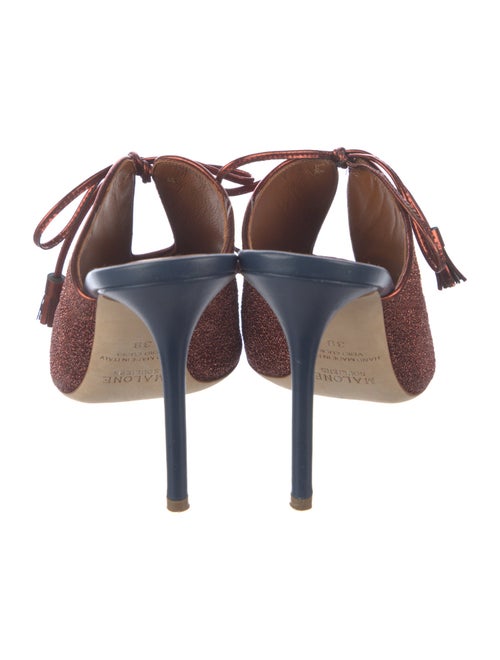 Malone Souliers Glitter Accents Mules