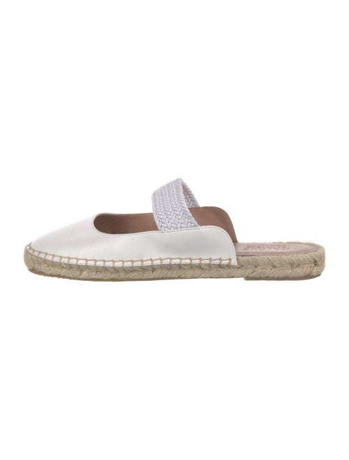 Malone Souliers Leather Colorblock Pattern Espadrilles