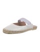 Malone Souliers Leather Colorblock Pattern Espadrilles