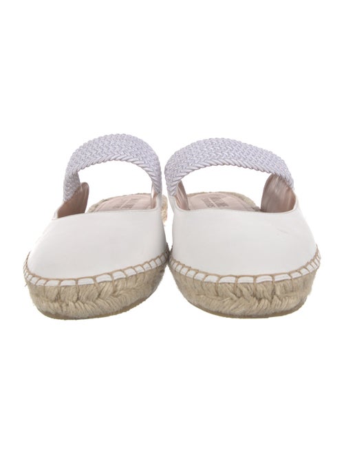 Malone Souliers Leather Colorblock Pattern Espadrilles