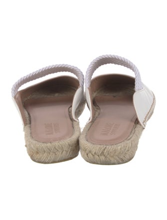 Malone Souliers Leather Colorblock Pattern Espadrilles