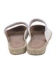 Malone Souliers Leather Colorblock Pattern Espadrilles