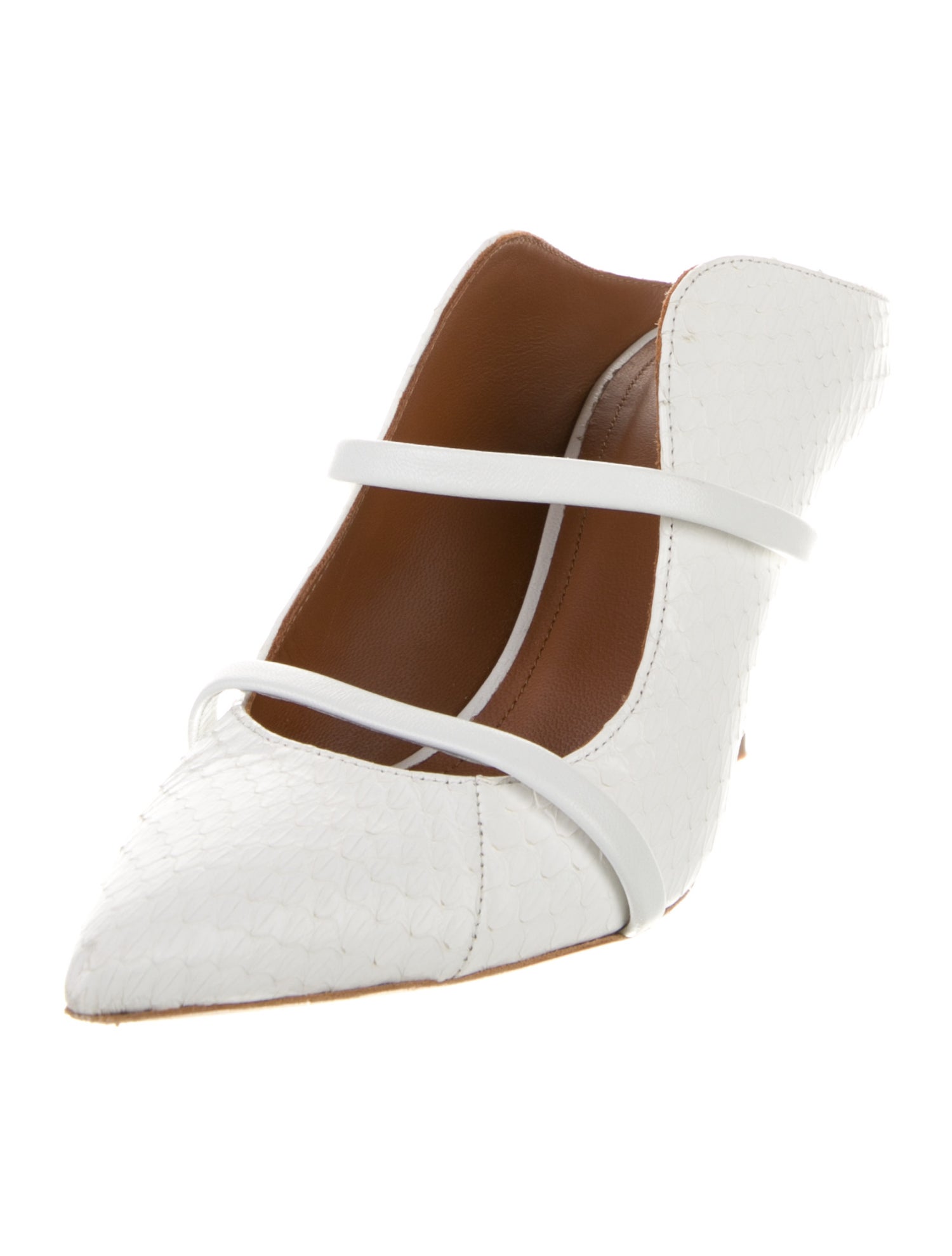 Malone Souliers Python Mules