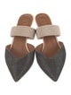 Malone Souliers Denim Mules
