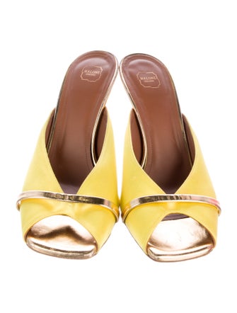 Malone Souliers Satin Mules