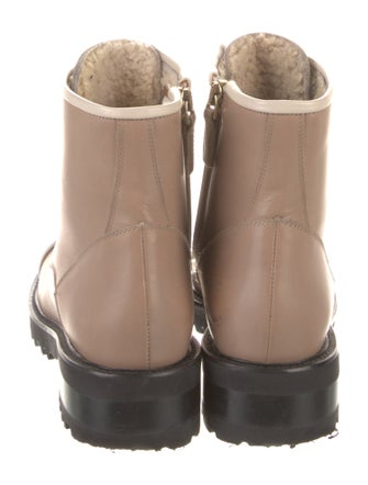 Malone Souliers Leather Combat Boots