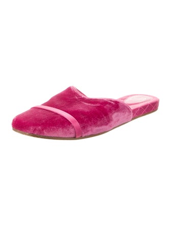 Malone Souliers Velvet Mules