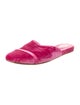 Malone Souliers Velvet Mules