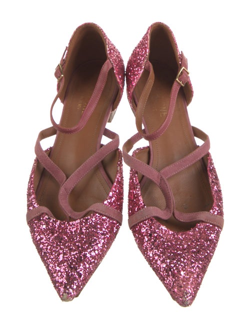 Malone Souliers Glitter D'Orsay Flats