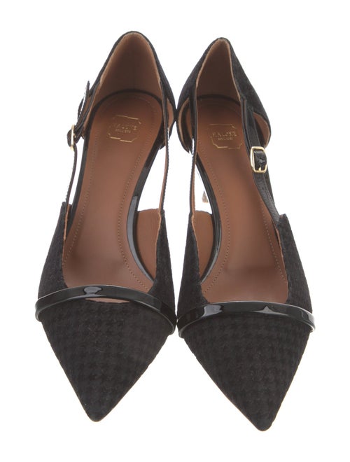 Malone Souliers Suede D'Orsay Pumps
