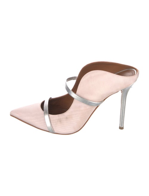 Malone Souliers Colorblock Pattern Mules