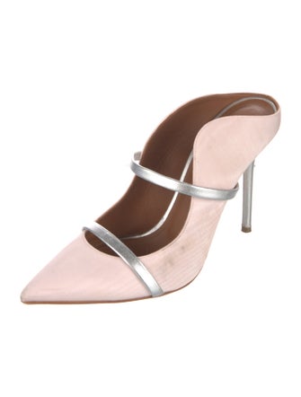 Malone Souliers Colorblock Pattern Mules