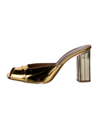 Malone Souliers Patent Leather Slides