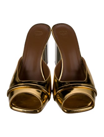 Malone Souliers Patent Leather Slides