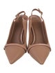 Malone Souliers Leather Slingback Pumps