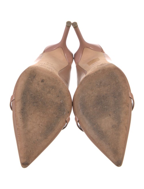 Malone Souliers Leather Slingback Pumps