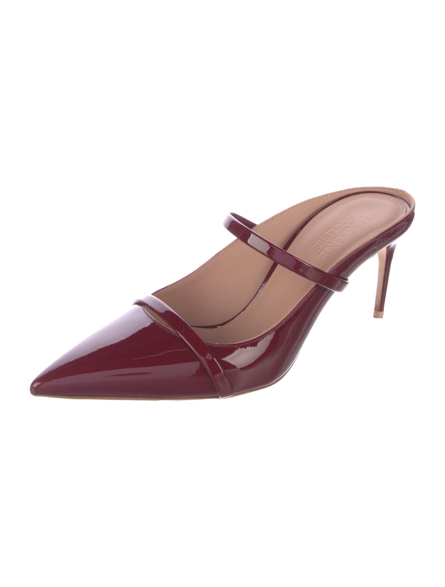 Malone Souliers Patent Leather Mules