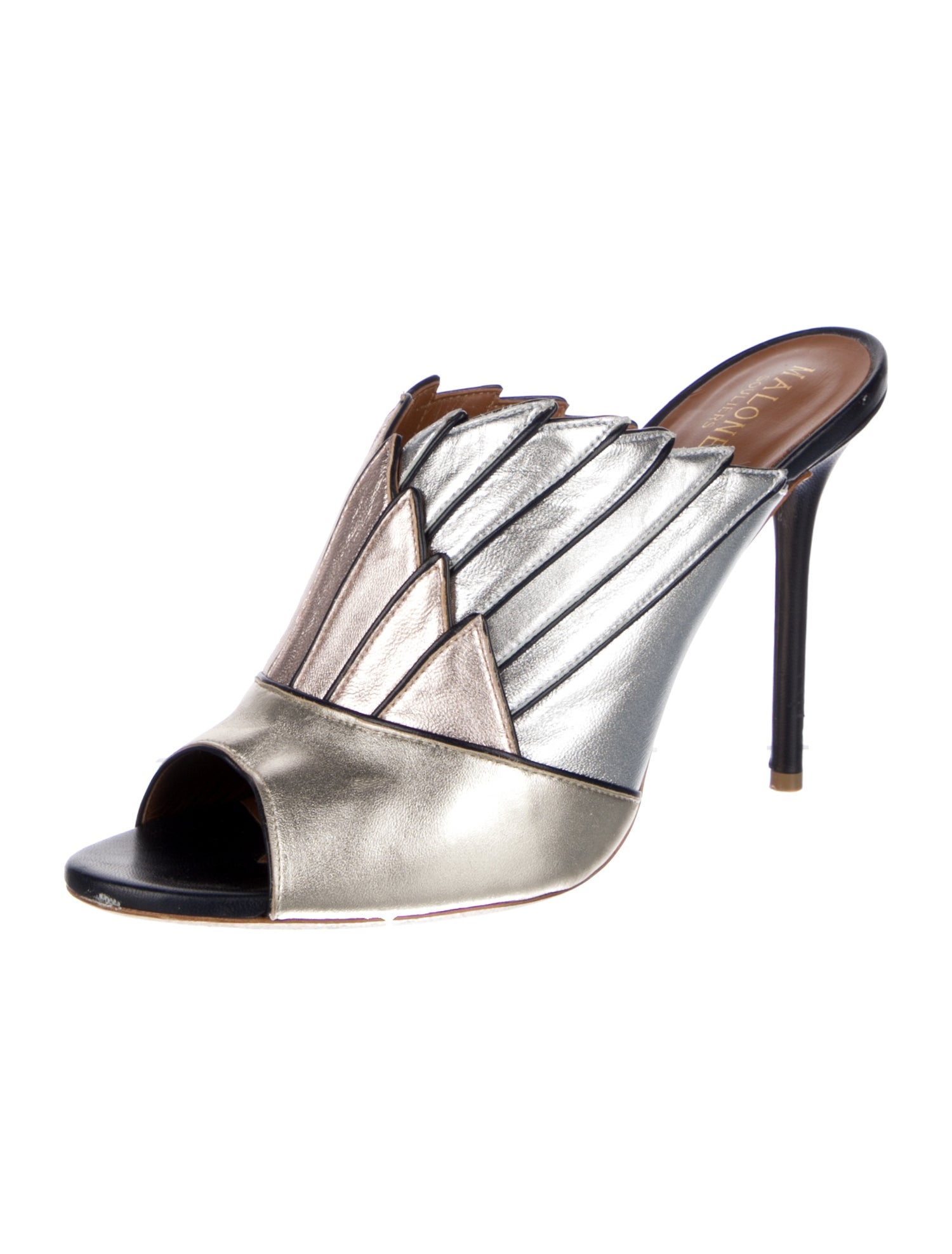 Malone Souliers Leather Slides