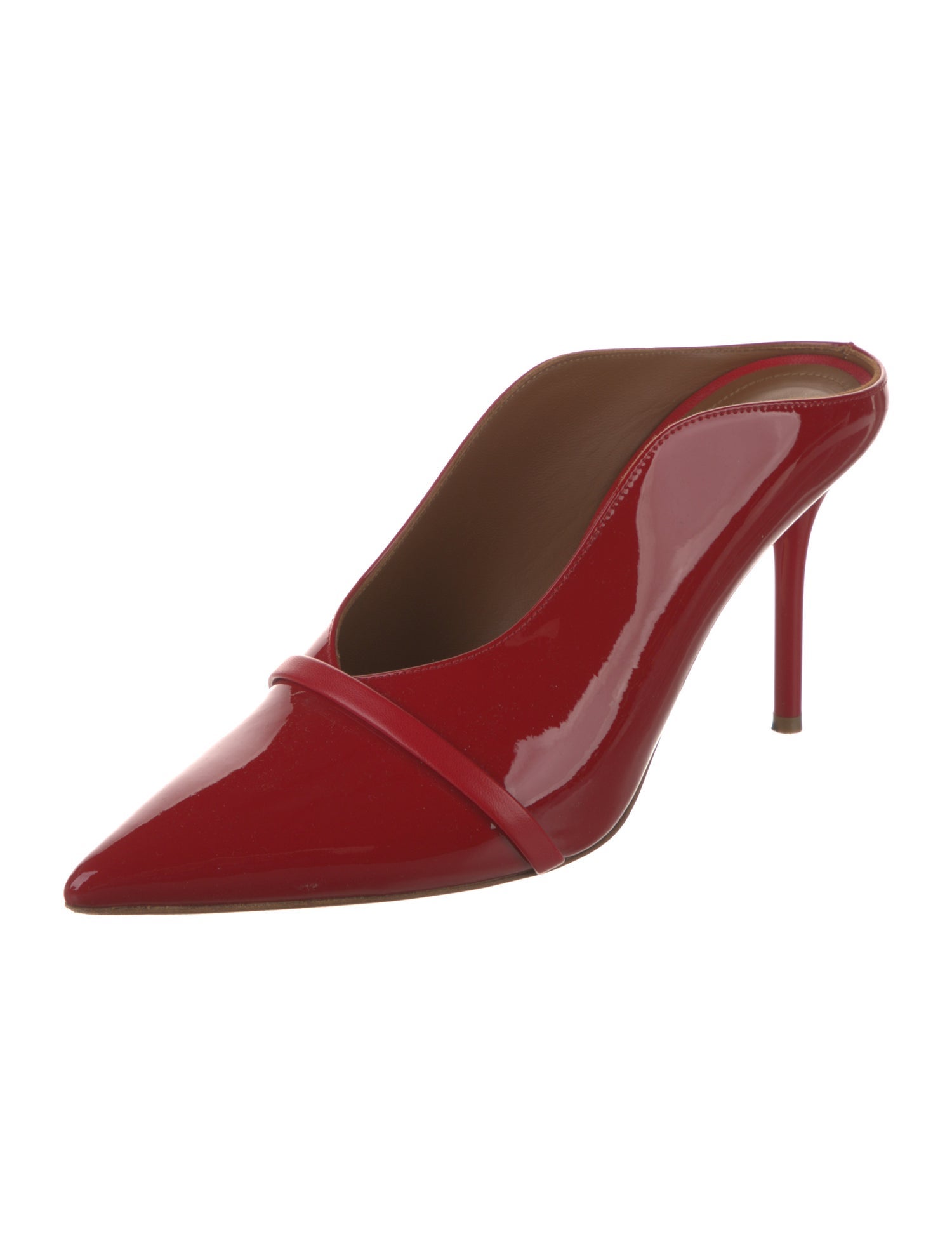 Malone Souliers Patent Leather Mules